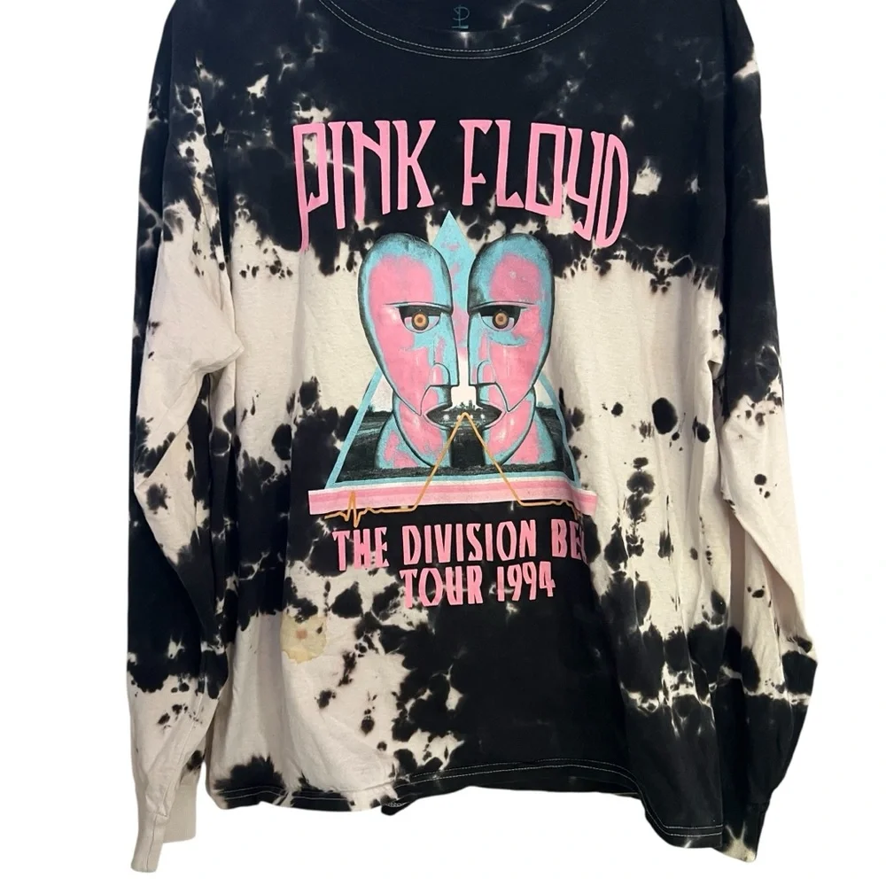 Pink Floyd Tie-Dye Long Sleeve Tee - Picture 6 of 10